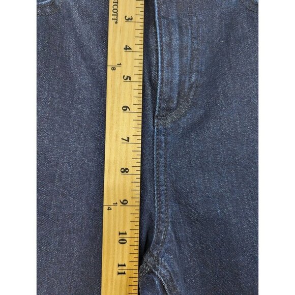 Draper James Women's Dark Wash High Waisted Denim Flare Jeans Size 28‎ - Picture 10 of 11
